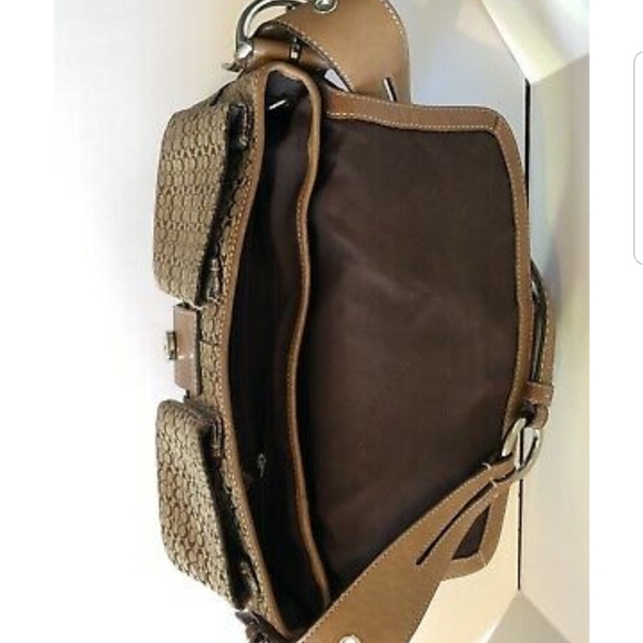 Coach shoulder bag flap top Soho Hobo Purse - Picture 4 of 7